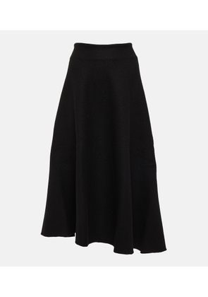 Jil Sander Virgin wool midi skirt
