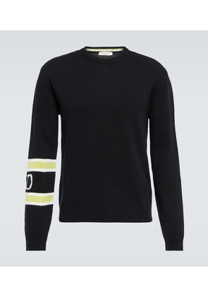 Valentino VLogo wool and cashmere sweater
