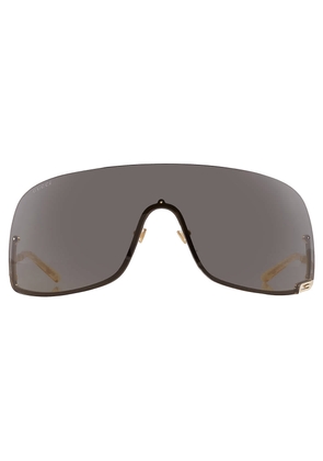 Gucci Grey Shield Unisex Sunglasses GG1560S 001 99