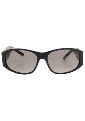 Givenchy Brown Gradient Oval Ladies Sunglasses GV40054I 01B 58