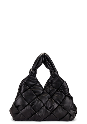 bottega veneta Bottega Veneta Large Intreccio Soft Supple Bag in Black - Black. Size all.