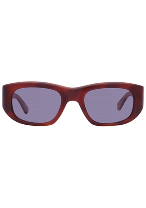 Garrett Leight LAGUNA SUN Blue Smoke Rectangular Sunglasses 2140 VINBRT/BS 50