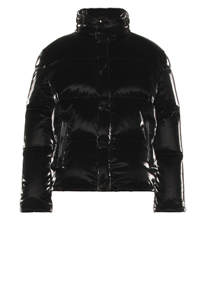 Saint Laurent Doudoune Oversize Jacket in Noir - Black. Size 48 (also in 50).