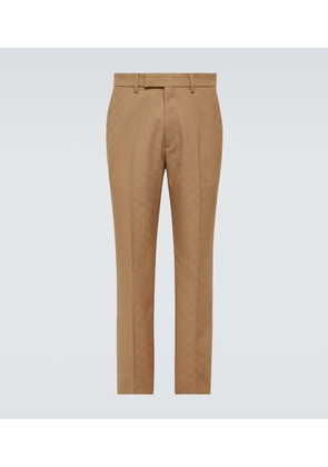 Gucci GG jacquard straight pants