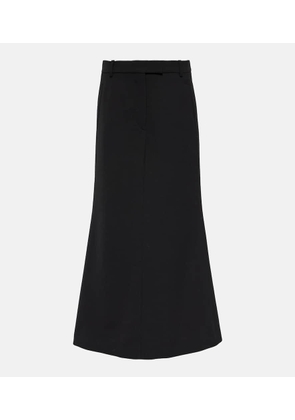 Acne Studios Wool-blend maxi skirt