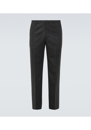 Prada Wool flannel cropped straight pants