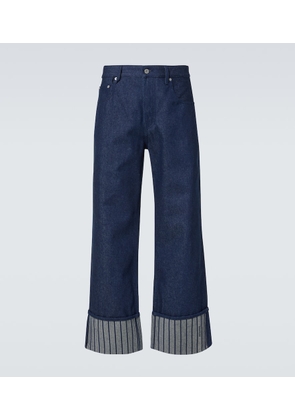 Jacquemus La Casa striped wide-leg jeans