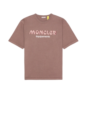 Moncler Genius Moncler x Salehe Bembury Logo T-Shirt in Mauve - Pink. Size S (also in ).