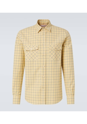 Valentino Checked cotton shirt