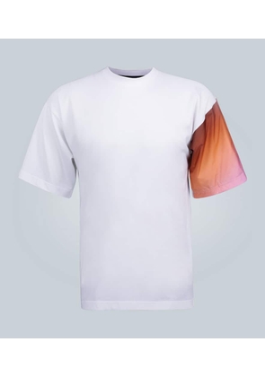 Prada contrast-sleeve T-shirt