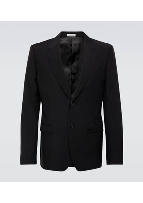 McQueen Wool and mohair blazer