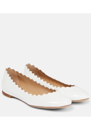 Chloe Lauren leather ballet flats