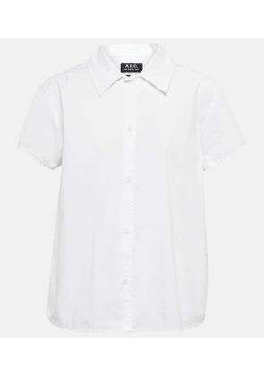 A.P.C. Marina short-sleeved cotton shirt