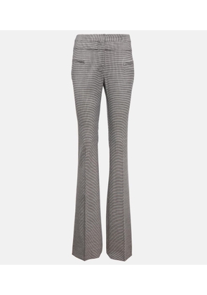 Altuzarra Serge checked wool bootcut pants