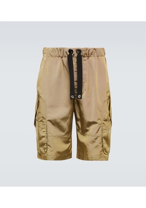 Versace Logo cargo shorts