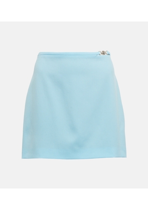 Versace Medusa '95 virgin wool miniskirt