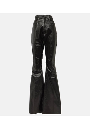 Rick Owens Bolan high-rise bootcut jeans