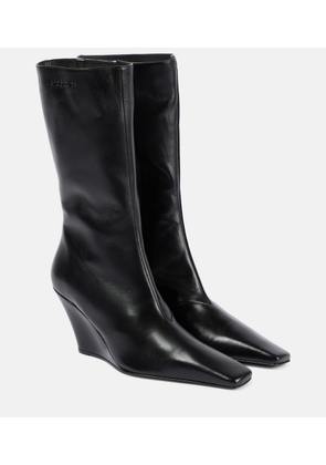 Acne Studios Brancesca 80 leather ankle boots