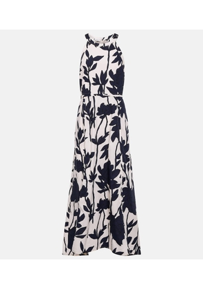 Brunello Cucinelli Floral cotton midi dress