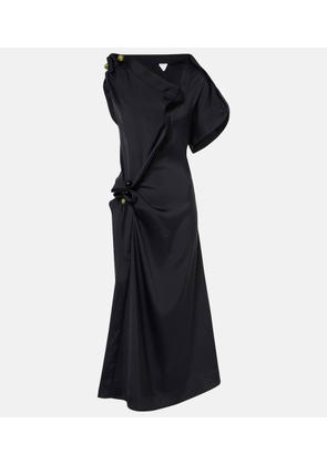Bottega Veneta Gathered midi dress