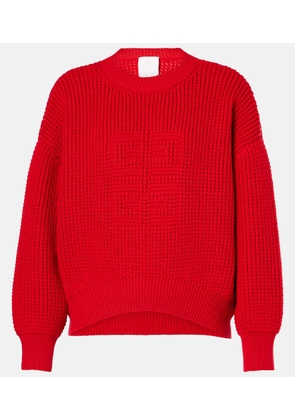 Givenchy 4G waffle-knit wool sweater