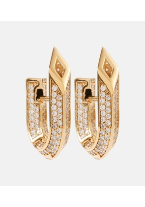 Burberry Hollow embellished earrings