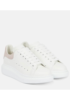 McQueen Oversized leather sneakers