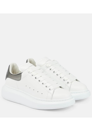 McQueen Oversized leather sneakers