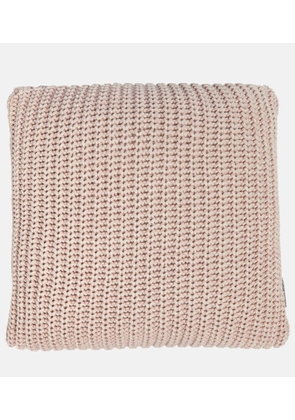Brunello Cucinelli Cotton-blend knit cushion