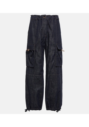 Brunello Cucinelli Mid-rise cargo jeans