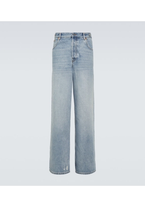 Valentino Low-rise straight jeans