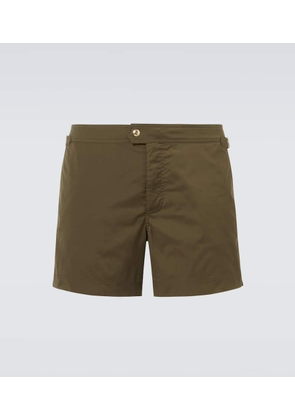 Tom Ford Technical poplin swim shorts