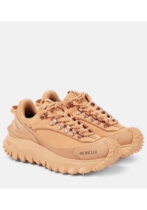Moncler Trailgrip Apex leather sneakers
