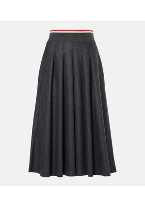 Brunello Cucinelli Wool midi skirt