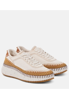 Chloe Nama suede sneakers