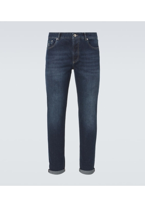Brunello Cucinelli Traditional Fit slim-leg jeans