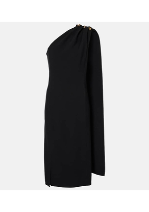 Bottega Veneta One-shoulder crÃªpe midi dress