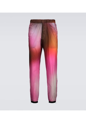 Prada printed technical pants