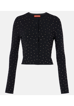 Altuzarra Ferris embellished cropped cardigan