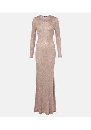 Balenciaga Sequined maxi dress
