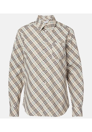 Burberry Burberry Check cotton shirt