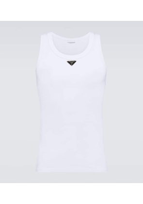Prada Embellished cotton vest