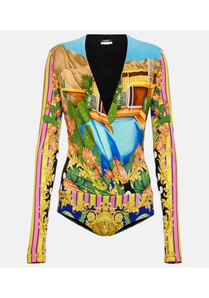Versace Medusa Palm Springs bodysuit