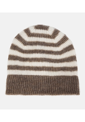Brunello Cucinelli Mohair-blend beanie