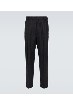 Dries Van Noten Wool flannel tapered pants