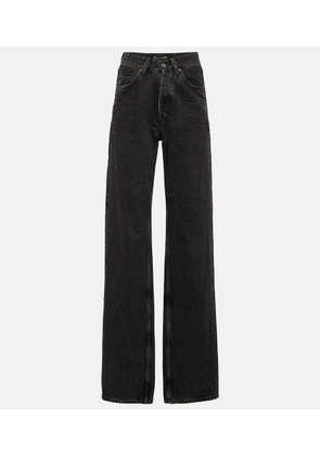 Saint Laurent High-rise wide-leg jeans