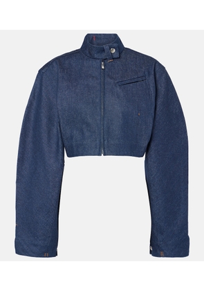Jacquemus Cabrio Denim De-NÃ®mes denim jacket