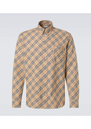 Burberry Burberry Check cotton poplin shirt