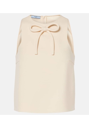 Prada Bow-detail top