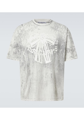 Acne Studios Logo printed cotton jersey T-shirt